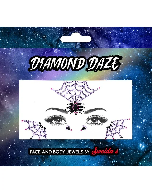 Halloween Spiderella Face Jewels