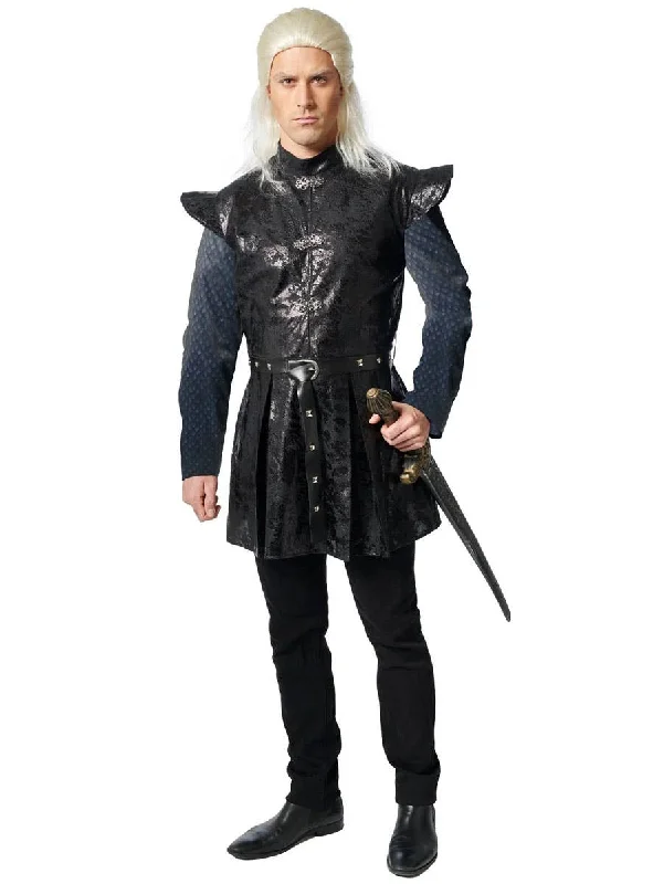 Ancient Prince Mens Daemon Targaryen Style Costume