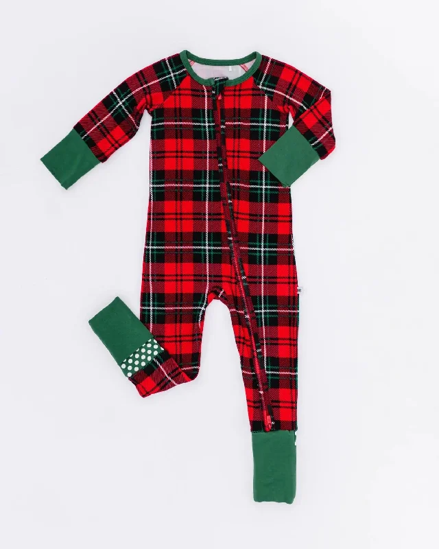 You Plaid Me At Hello Convertible Romper