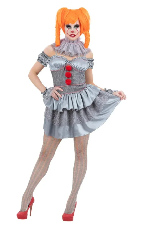 Adult Chapter 2 Pennywise Mini Dress Costume