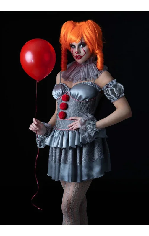 Adult Chapter 2 Pennywise Mini Dress Costume