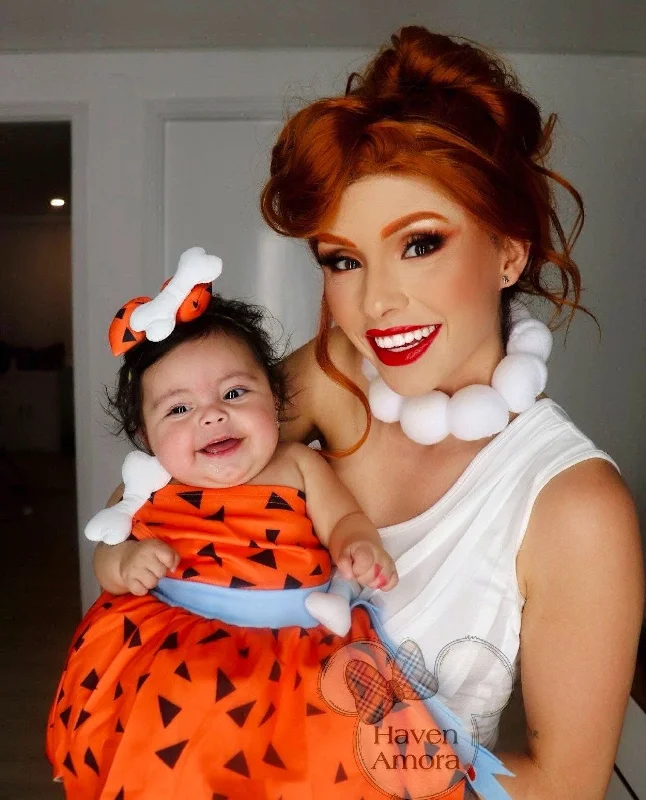 Baby Pebbles Flintstone Costume