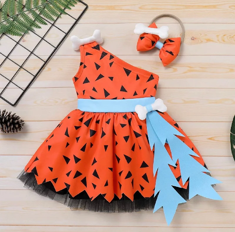 Baby Pebbles Flintstone Costume