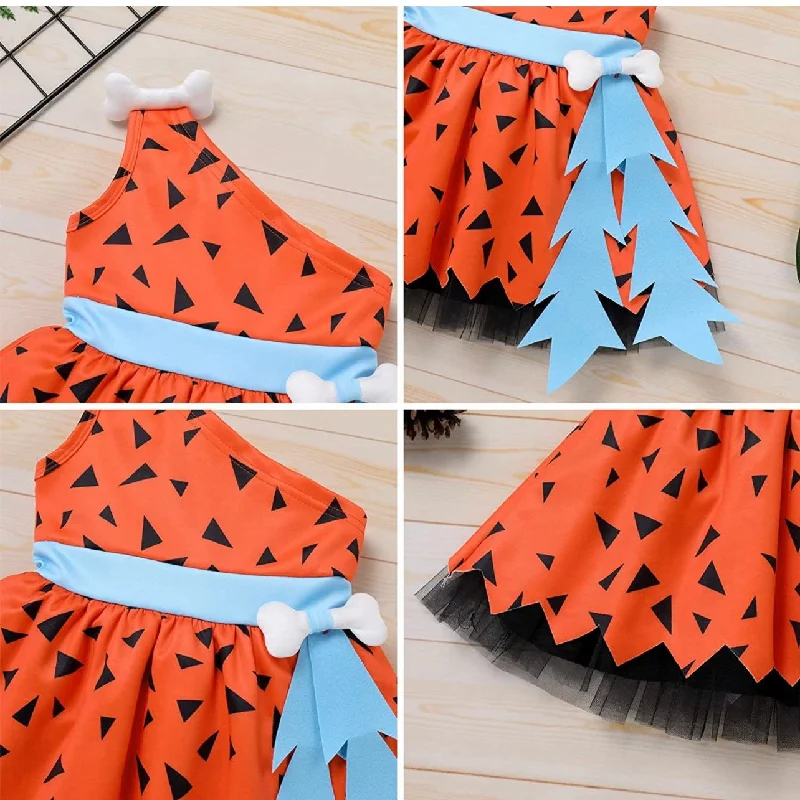 Baby Pebbles Flintstone Costume