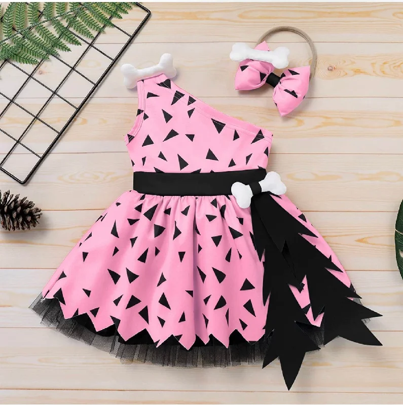 Baby Pebbles Flintstone Costume