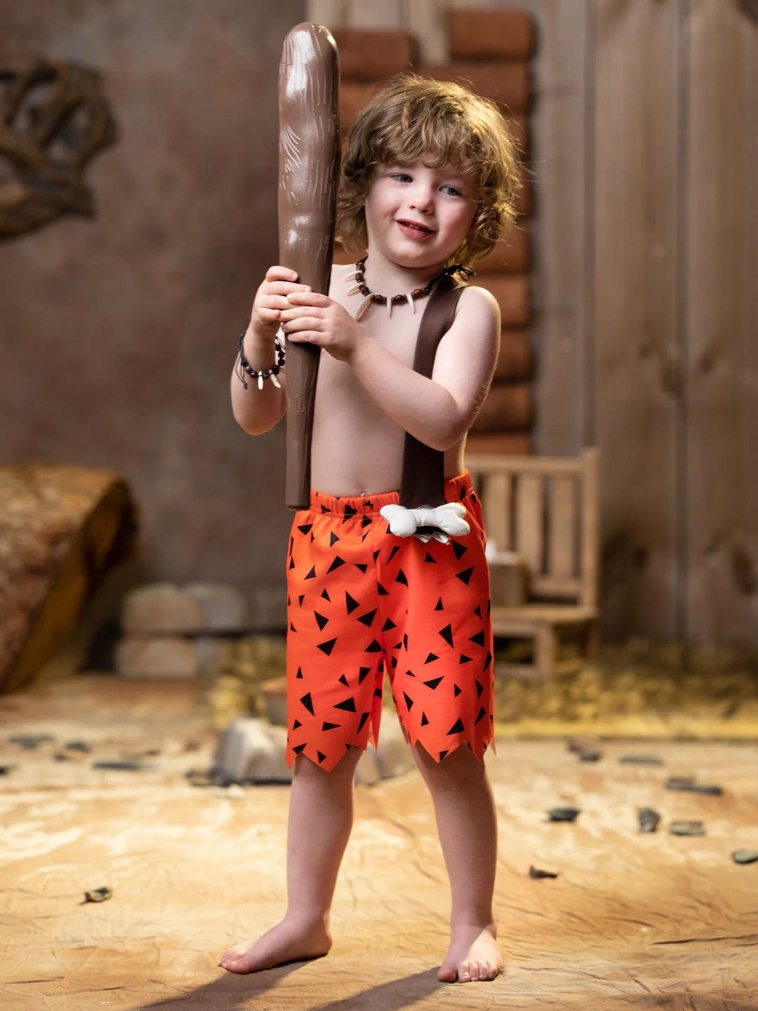 Bamm Bamm Flintstone Costume Baby Toddler Boy