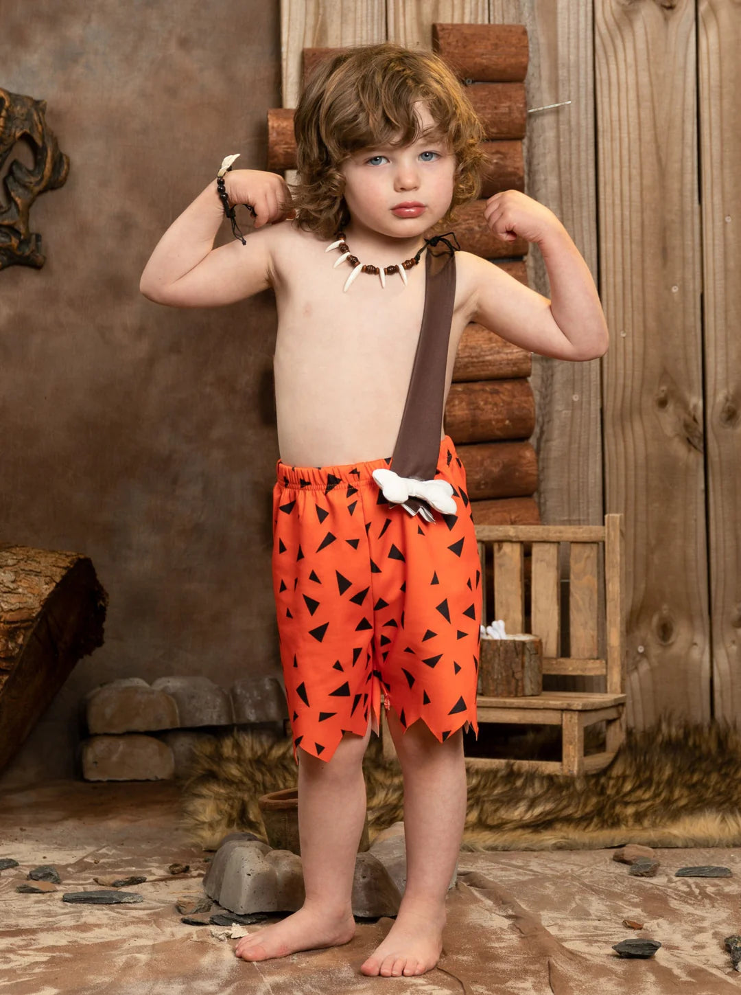 Bamm Bamm Flintstone Costume Baby Toddler Boy