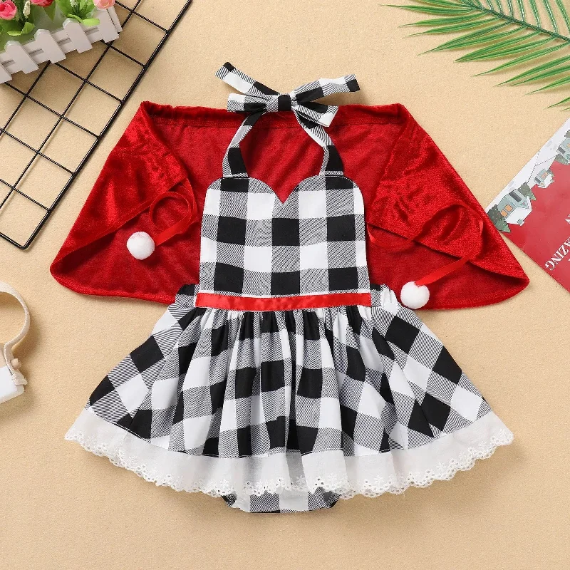 Cindy Lou Inspired Baby Romper 0-2T