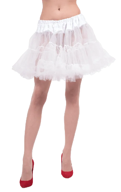 Classic White Petticoat Accessory