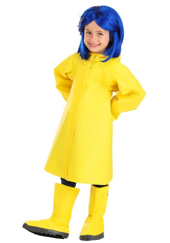 Coraline Raincoat Toddler Costume