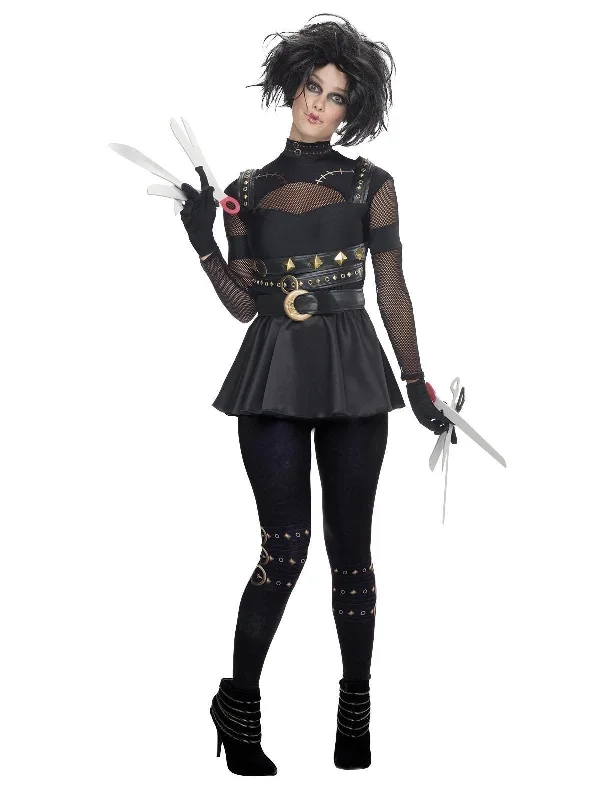 Edward Scissorhands Sexy Deluxe Costume for Adults - Edward Scissorhands