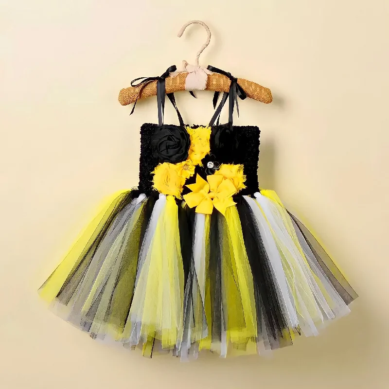 Honeybee Infant Baby Costume Tutu Dress Set Bow