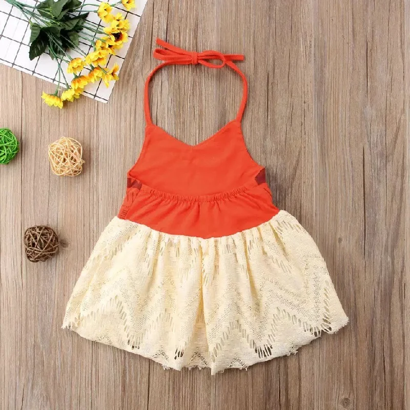 Moana Inspired Birthday Dress Baby Toddler