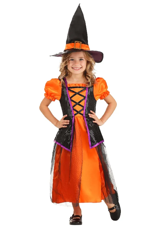 Orange Light-Up Witch Toddler Costume