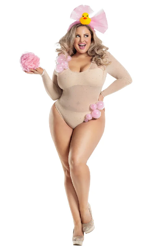 Plus Size Bubble Bath Babe Costume