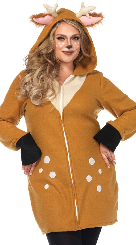 Plus Size Cozy Fawn Costume