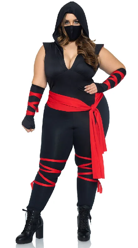 Plus Size Deadly Ninja Costume