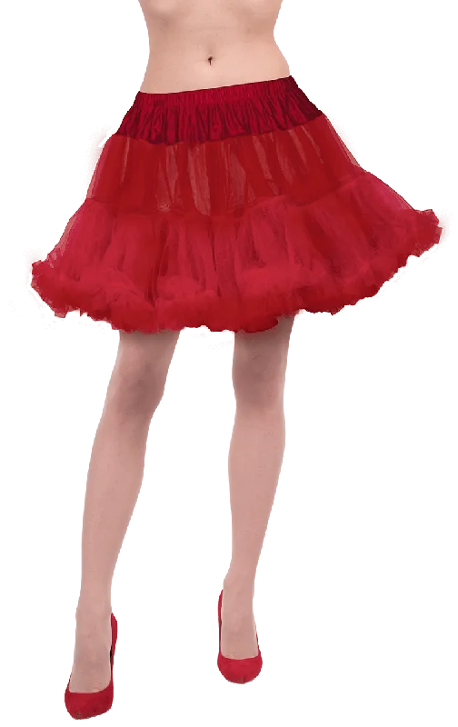 Red Frilled Petticoat