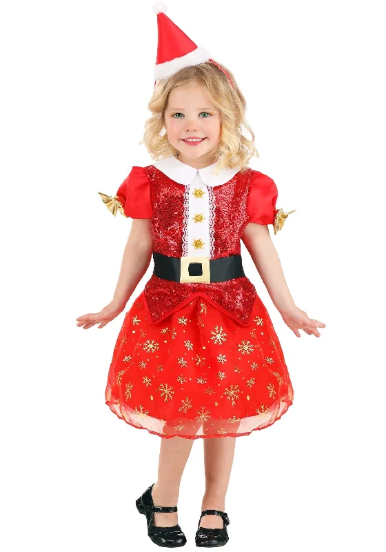 Toddler Christmas Santa Costume Dress