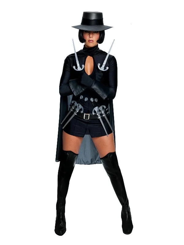 V For Vendetta Secret Wishes Costume for Adults - V For Vendetta