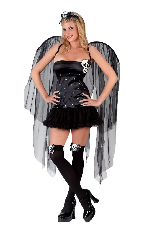 Womens Skull Fairy Costume