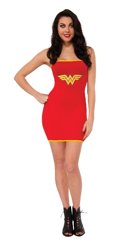 Wonder Woman Tube Dress for Adults - Warner Bros DC Comics