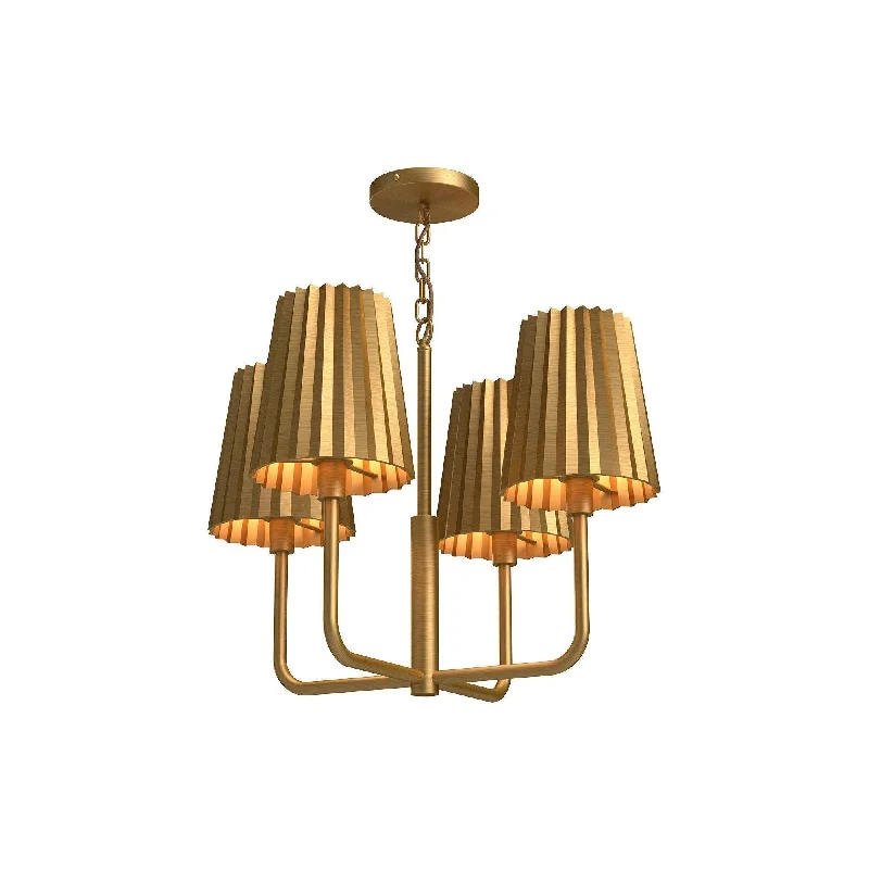 Mini Chandeliers for Adding Charm to Small SpacesAlora Mood Plisse 23 Inch Chandelier Mini Chandeliers for Adding Charm to Small SpacesAlora Mood Plisse 23 Inch Chandelier