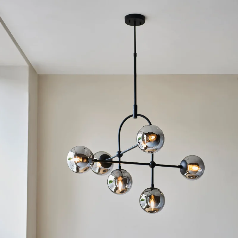 Traditional Brass Chandeliers for Classic InteriorsAmos Penthouse Pendant Chandelier Black Traditional Brass Chandeliers for Classic InteriorsAmos Penthouse Pendant Chandelier Black