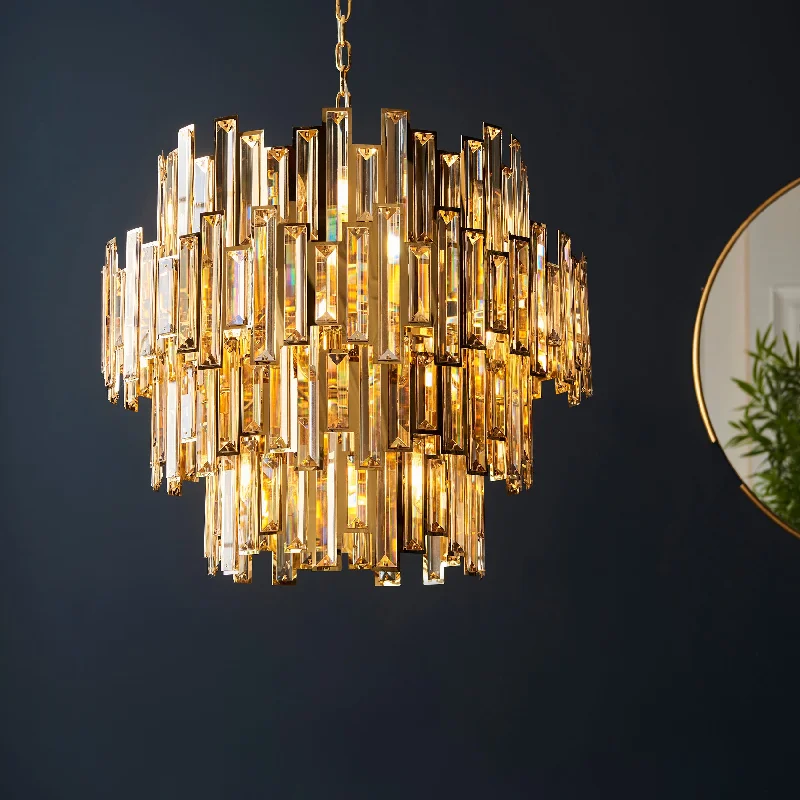 Mini Chandeliers for Adding Charm to Small SpacesAmos Sandringham Chandelier Large
