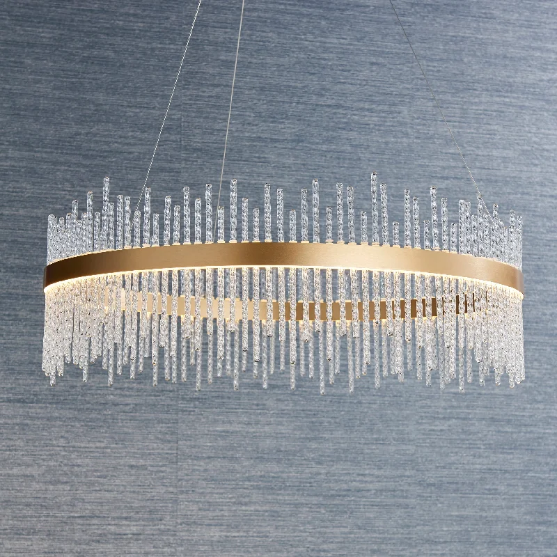 Chandeliers for Dining Rooms to Set the Mood for MealsAmos Vanburgh Medium Pendant Brushed Gold Chandeliers for Dining Rooms to Set the Mood for MealsAmos Vanburgh Medium Pendant Brushed Gold