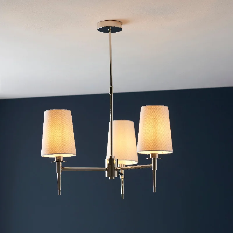 Incandescent Chandeliers for a Warm and Traditional GlowAmos Westminster 3 Light Chandelier Bright Nickel Incandescent Chandeliers for a Warm and Traditional GlowAmos Westminster 3 Light Chandelier Bright Nickel