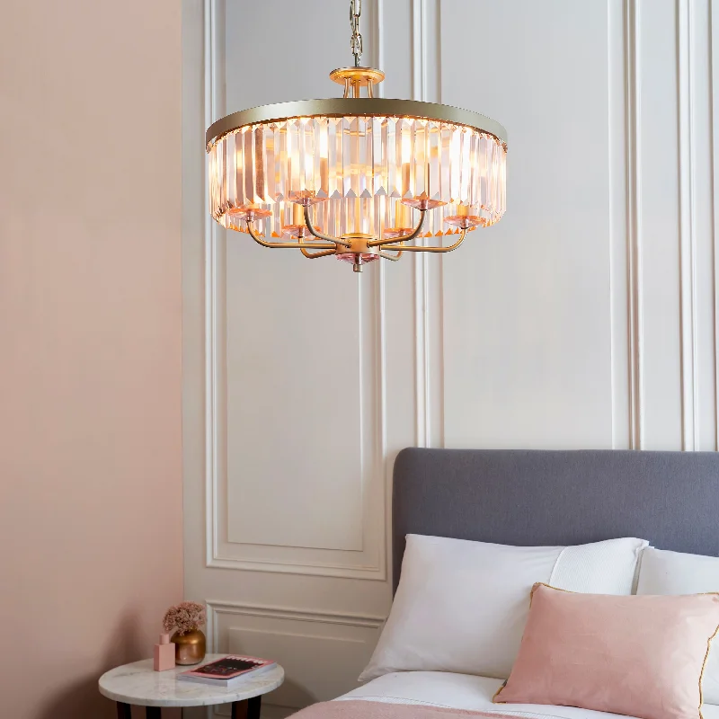 Chandeliers with Venetian Glass for a Luxurious LookAmos Windsor Chandelier Champagne & Rose Pink Chandeliers with Venetian Glass for a Luxurious LookAmos Windsor Chandelier Champagne & Rose Pink