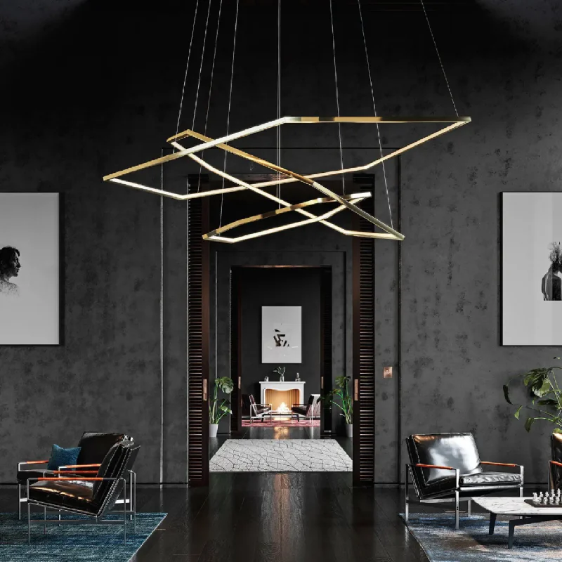 Chandeliers for Dining Rooms to Set the Mood for MealsANKUR GEOM HEXAGON 3 RING CONTEMPORARY LED CHANDELIER Chandeliers for Dining Rooms to Set the Mood for MealsANKUR GEOM HEXAGON 3 RING CONTEMPORARY LED CHANDELIER