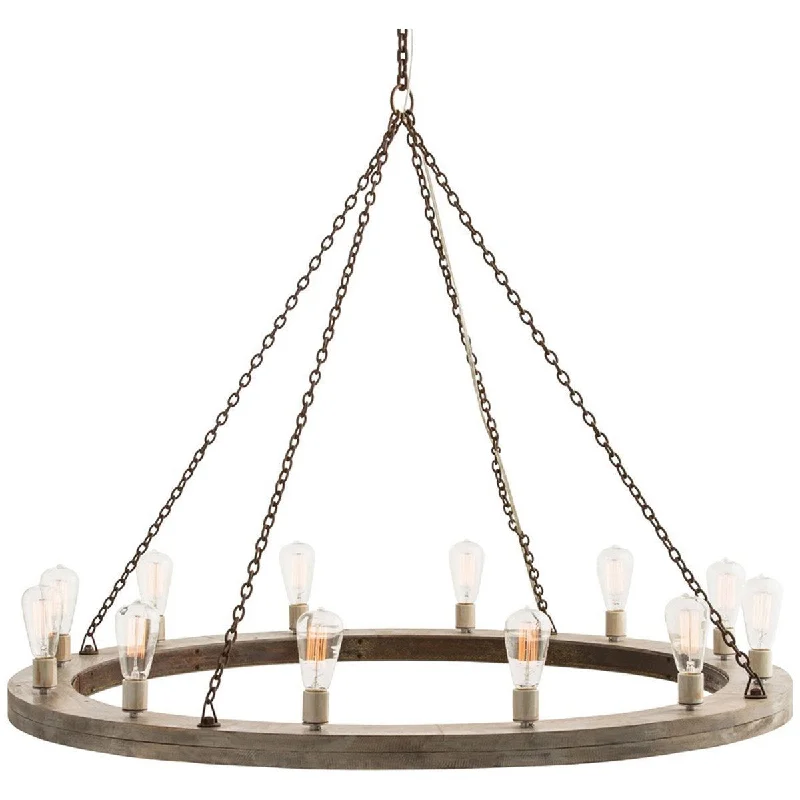 Minimalist Chandeliers for Sleek and Simple InteriorsArteriors Geoffrey 12 Light Chandelier