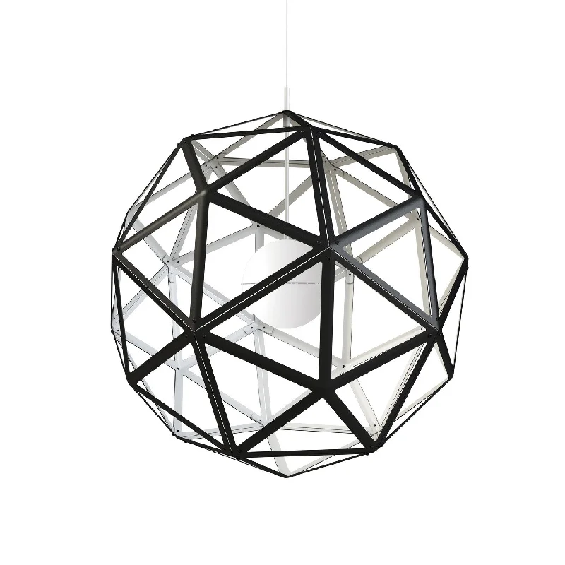 Chandeliers with Adjustable Arms for Directional LightingBlackjack Geodome GDM-32A-BW-27U-30K Pendant Light - Black Chandeliers with Adjustable Arms for Directional LightingBlackjack Geodome GDM-32A-BW-27U-30K Pendant Light - Black