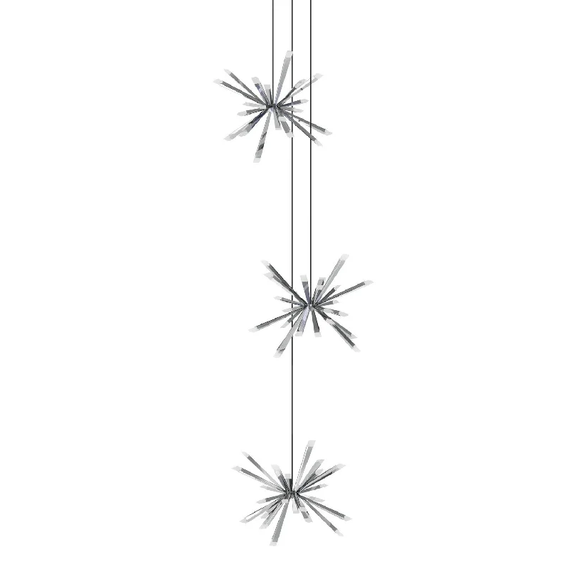 Chandeliers with Sputnik - Style Design for a Futuristic VibeBlackjack Lighting STB-T40-PC-27U-30K Modern Starburst Chandelier Brushed Brass Chandeliers with Sputnik - Style Design for a Futuristic VibeBlackjack Lighting STB-T40-PC-27U-30K Modern Starburst Chandelier Brushed Brass