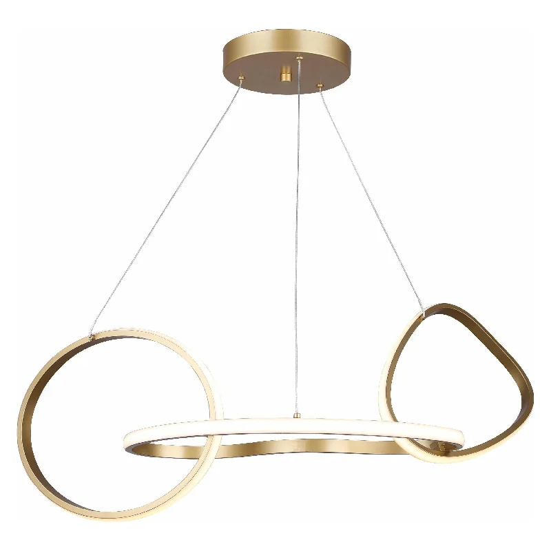 Chandeliers with Adjustable Height for Custom InstallationCanarm Zuri Chandelier