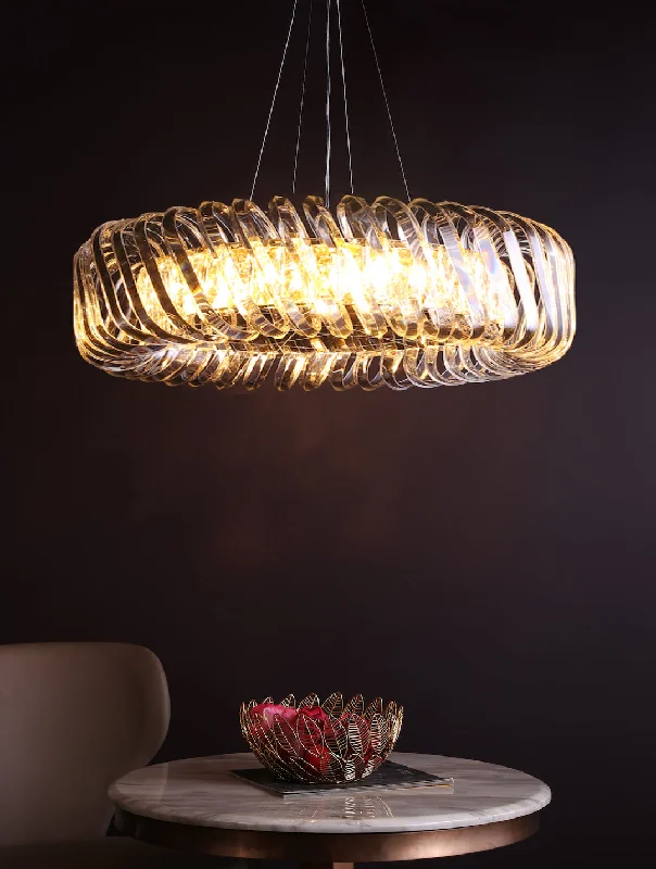 Chandeliers with Metal Frames in Black FinishColier Chandelier