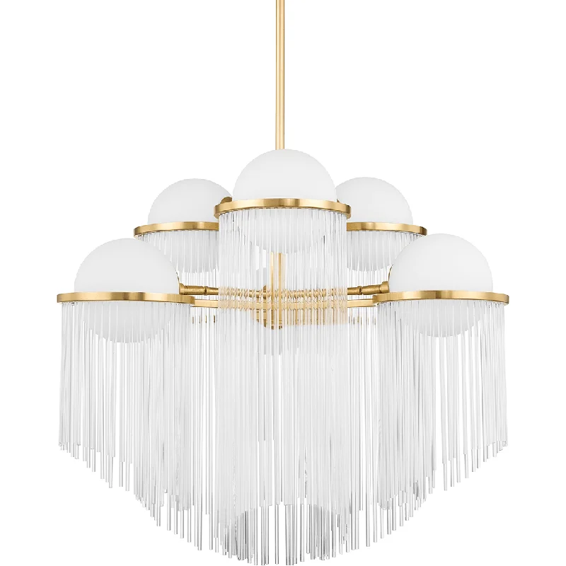 Small Chandeliers for Compact RoomsCorbett Celestial 6 Light Chandelier