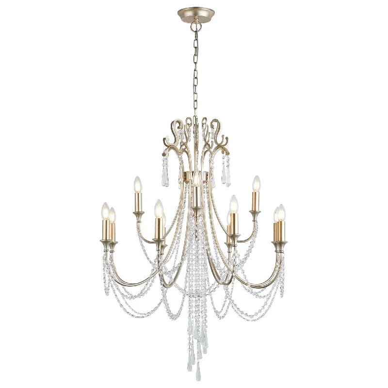 Chandeliers with Metal Frames in Copper FinishDiyas IL31846 Celine Pendant Chandelier 12 Light E14 Aged Silver/Clear Crystal Chandeliers with Metal Frames in Copper FinishDiyas IL31846 Celine Pendant Chandelier 12 Light E14 Aged Silver/Clear Crystal