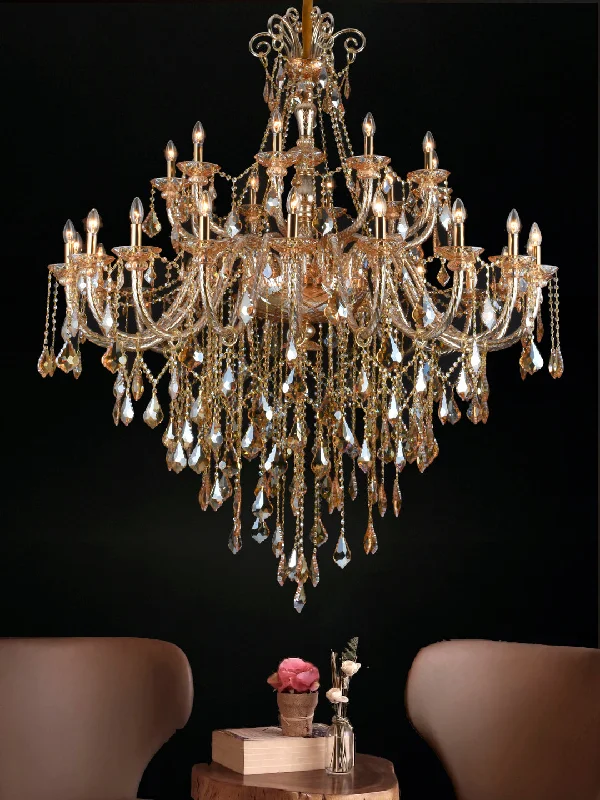 Chandeliers for Living Rooms to Create a Focal PointElara 20+10 Lamp Chandelier