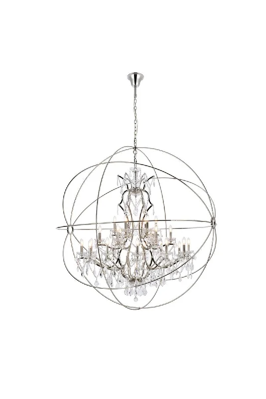 Chandeliers with Metal Frames in Copper FinishGeneva 25 Chandelier