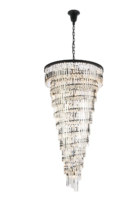 Chandeliers with Metal Frames in Silver FinishSydney 42 Light Chandelier