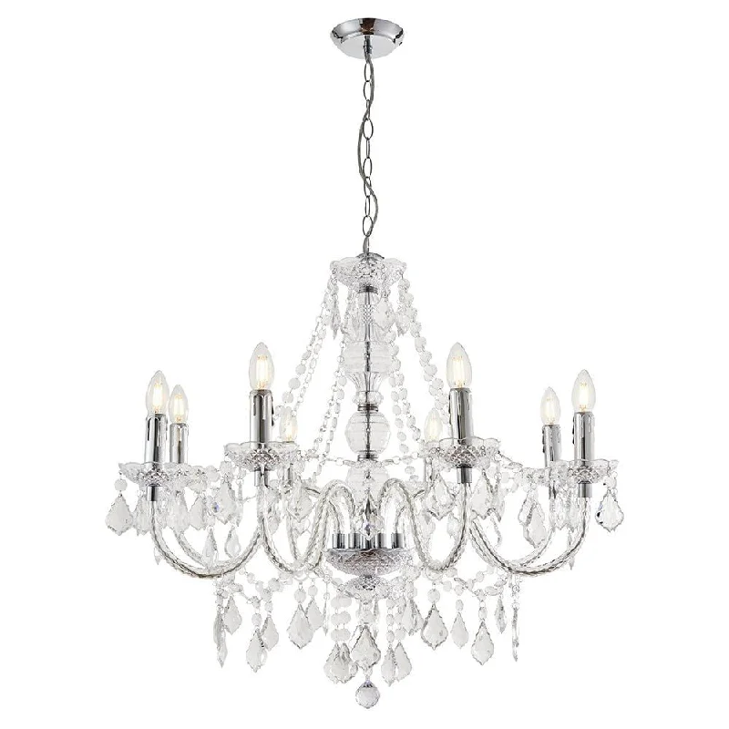 Traditional Brass Chandeliers for Classic InteriorsEndon 308-8CL 308 Range 8 Light Ceiling Chandelier Traditional Brass Chandeliers for Classic InteriorsEndon 308-8CL 308 Range 8 Light Ceiling Chandelier