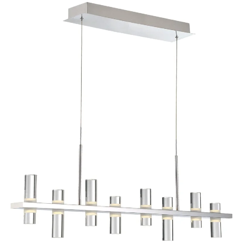 Bohemian - Style Beaded Chandeliers for Eclectic DecorEurofase Netto 32W Linear LED Chandelier Bohemian - Style Beaded Chandeliers for Eclectic DecorEurofase Netto 32W Linear LED Chandelier