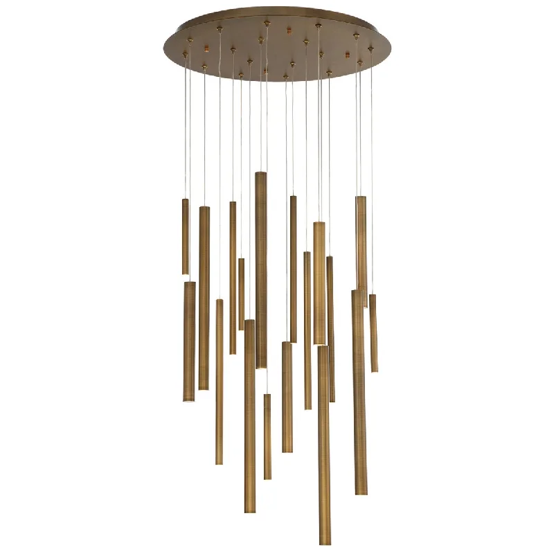 Chandeliers with Sputnik - Style Design for a Futuristic VibeEurofase Santana 18-Light LED Chandelier