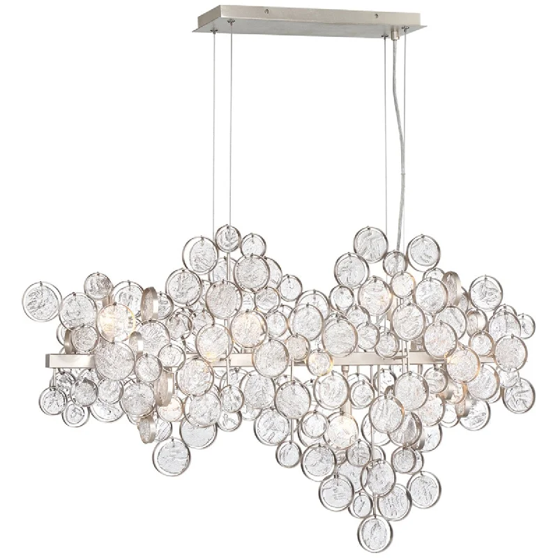 Chandeliers with Metal Frames in Gold FinishEurofase Trento 12-Light Oval Chandelier Chandeliers with Metal Frames in Gold FinishEurofase Trento 12-Light Oval Chandelier
