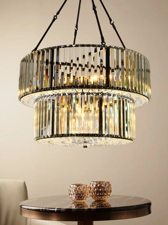 Chandeliers with Dimmable Lights for Ambiance ControlEvan Chandelier