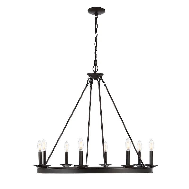 Chandeliers for Dining Rooms to Set the Mood for MealsFAUNA 8LT CHANDELIER