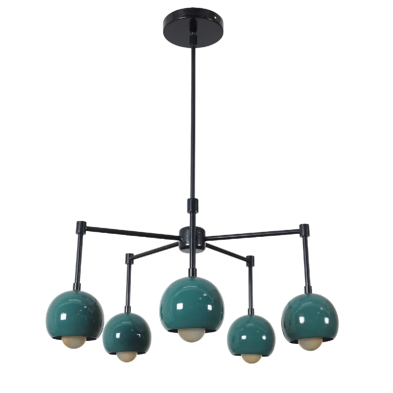 Bohemian - Style Beaded Chandeliers for Eclectic DecorFive Light Eye Ball Shade Sputnik Chandelier Bohemian - Style Beaded Chandeliers for Eclectic DecorFive Light Eye Ball Shade Sputnik Chandelier